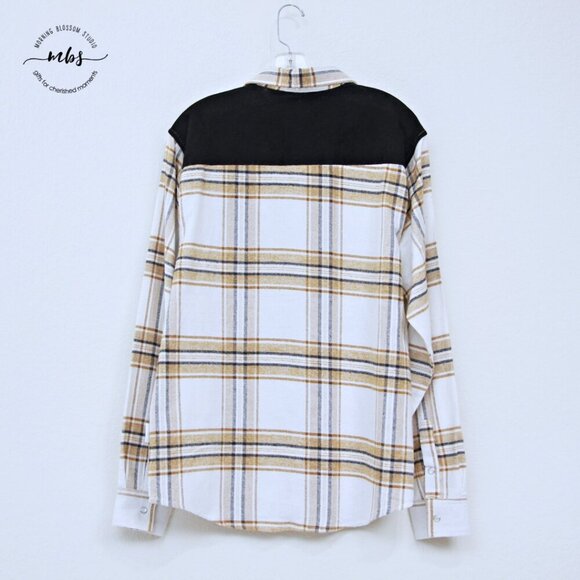 NWT Sovereign Code Cowboy Plaid Snap Closure Long Sleeve Shirt Multicolors Men M - Picture 2 of 6